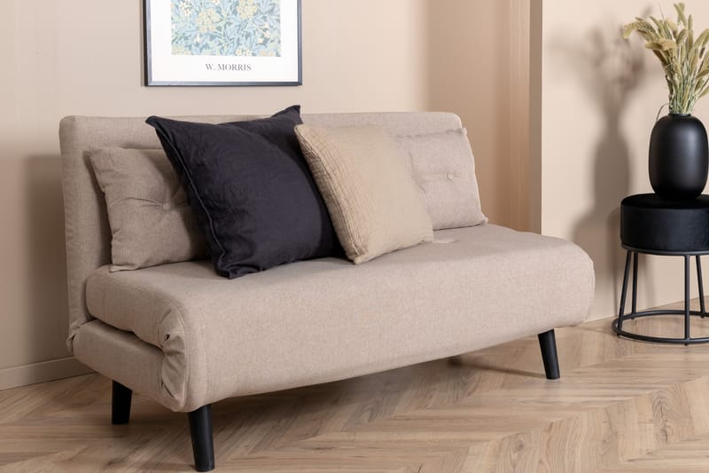 Vicky Sovesofa - Brun / Sort - Møbler - Sofaer - Sovesofaer