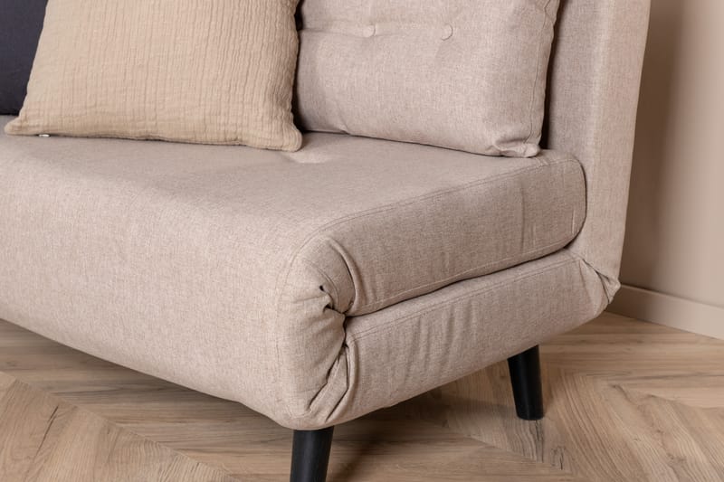 Vicky Sovesofa - Brun / Sort - Møbler - Sofaer - Sovesofaer