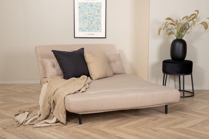 Vicky Sovesofa - Brun / Sort - Møbler - Sofaer - Sovesofaer