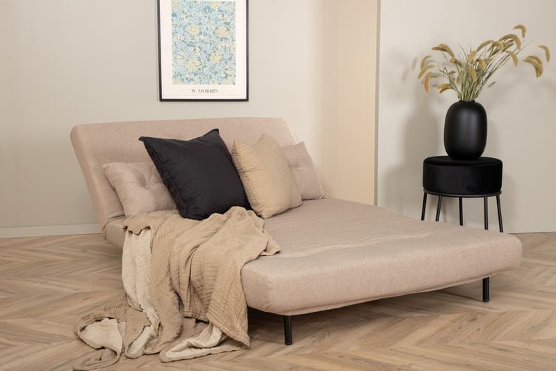 Vicky Sovesofa - Brun / Sort - Møbler - Sofaer - Sovesofaer