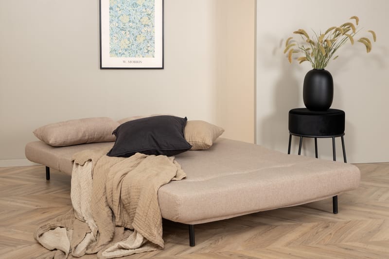 Vicky Sovesofa - Brun / Sort - Møbler - Sofaer - Sovesofaer