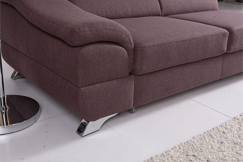 View Sovesofa 3-pers med Chaiselong Venstre - Lysegrå - Møbler - Sofaer - Sovesofaer