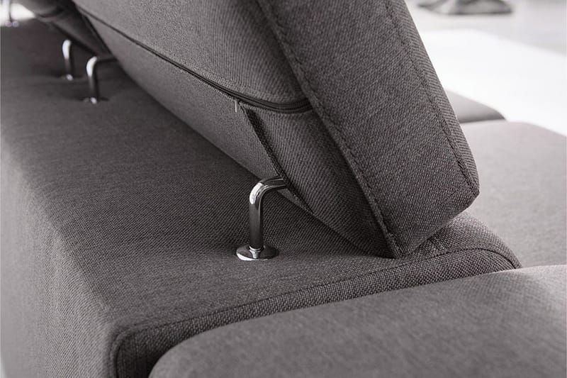 View Sovesofa 3-pers med Chaiselong Venstre - Lysegrå - Møbler - Sofaer - Sovesofaer