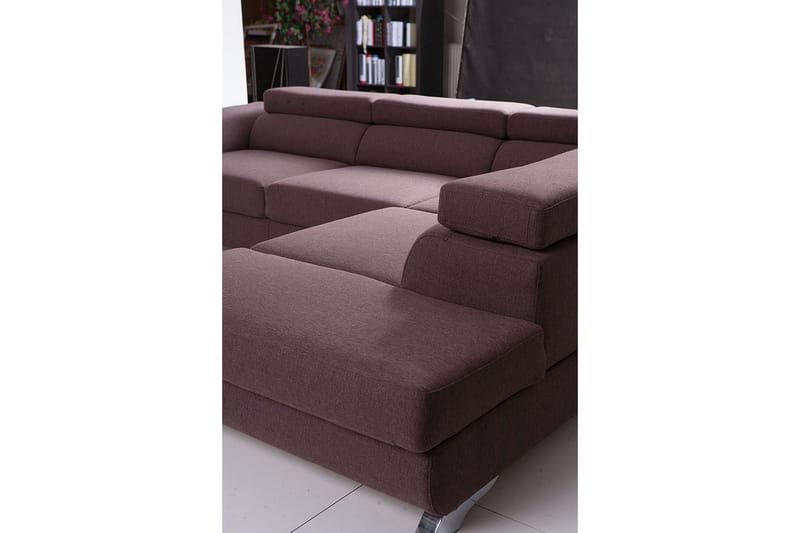 View Sovesofa 3-pers med Chaiselong Venstre - Lysegrå - Møbler - Sofaer - Sovesofaer