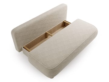 Villoruela Sovesofa 3-personers - Grå - Møbler - Sofaer - Sovesofaer