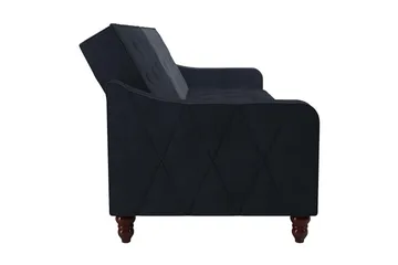 Vintage Tuftet 2-personers Sovesofa Marineblå - Novogratz - Møbler - Sofaer - Sovesofaer