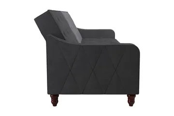 Vintage Tuftet 2-personers Sovesofa Grå - Novogratz - Møbler - Sofaer - Sovesofaer