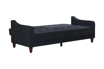 Vintage Tuftet 2-personers Sovesofa Marineblå - Novogratz - Møbler - Sofaer - Sovesofaer