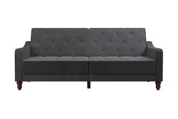 Vintage Tuftet 2-personers Sovesofa Grå - Novogratz - Møbler - Sofaer - Sovesofaer