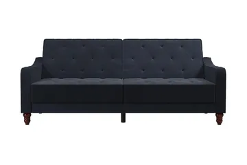 Vintage Tuftet 2-personers Sovesofa Marineblå - Novogratz - Møbler - Sofaer - Sovesofaer