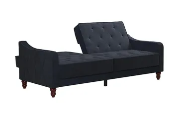 Vintage Tuftet 2-personers Sovesofa Marineblå - Novogratz - Møbler - Sofaer - Sovesofaer