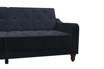 Vintage Tuftet 2-personers Sovesofa Marineblå - Novogratz - Møbler - Sofaer - Sovesofaer