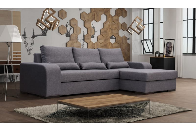 Virago Sovesofa med diva 285x165x90 cm - Møbler - Sofaer - Sovesofaer