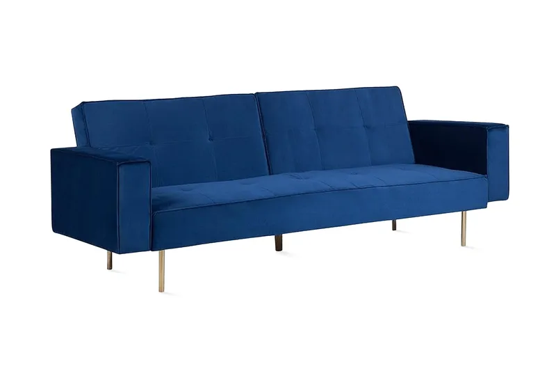 Visnes sovesofa 218 cm, Blå