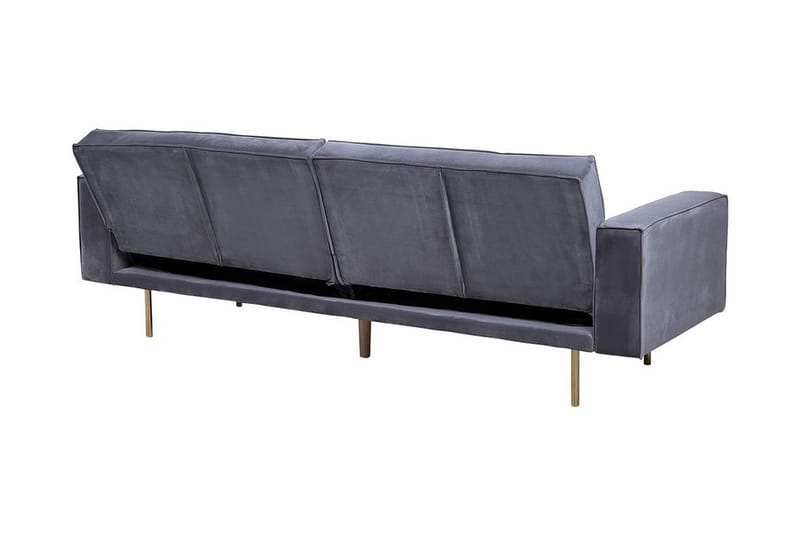 Visnes sovesofa 218 cm - Grå - Sovesofaer - 3 personers sovesofa