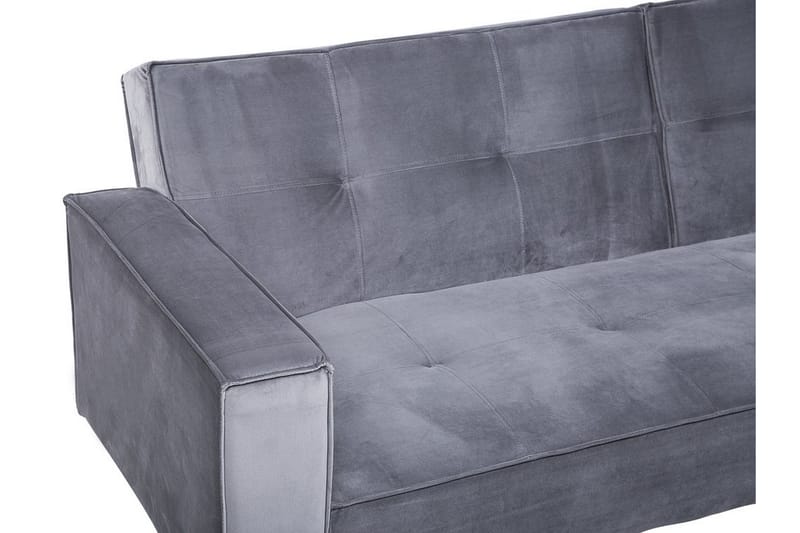 Visnes sovesofa 218 cm - Grå - Sovesofaer - 3 personers sovesofa