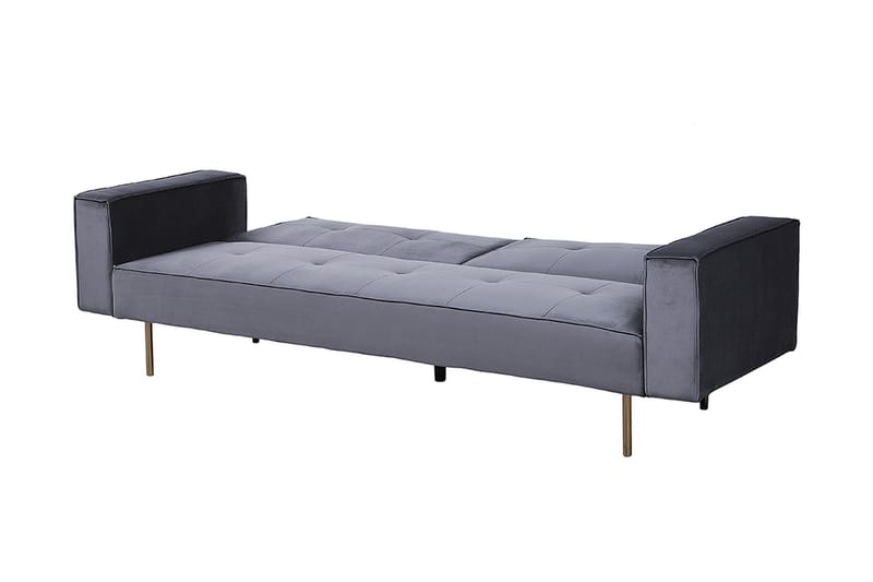 Visnes sovesofa 218 cm - Grå - Sovesofaer - 3 personers sovesofa