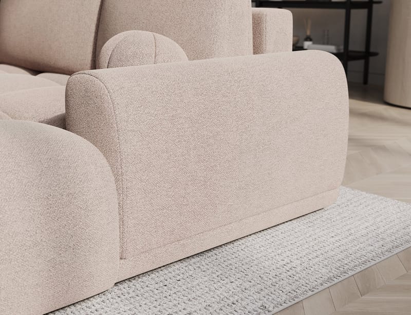 Vittario 3-personers Bubblig sovesofa med divan og opbevaring højre - Xillar 20 - Møbler - Sofaer - Sovesofaer