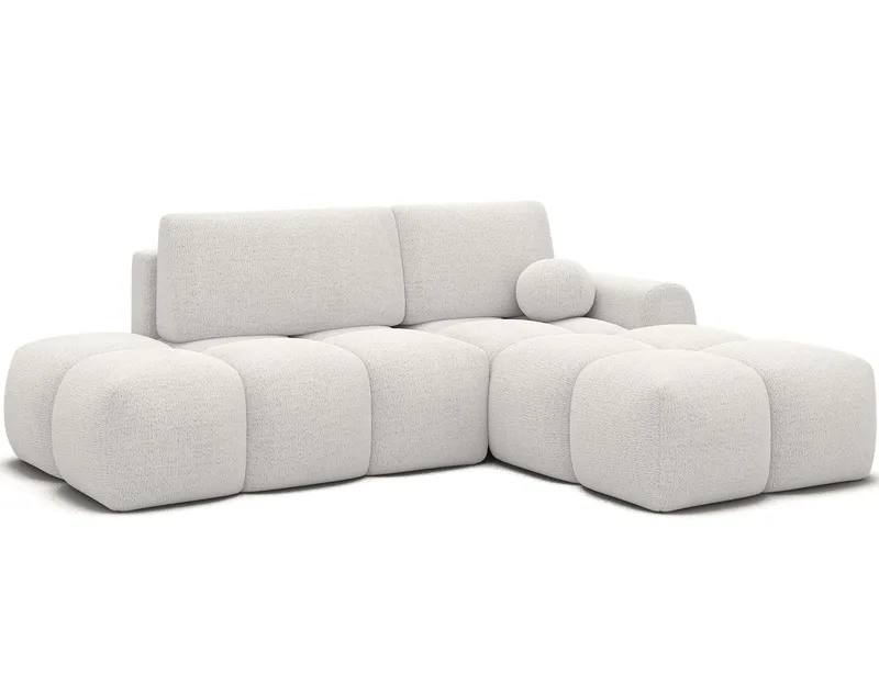 Vittario 3-personers Bubblig sovesofa med divan og opbevaring højre, Royal 01