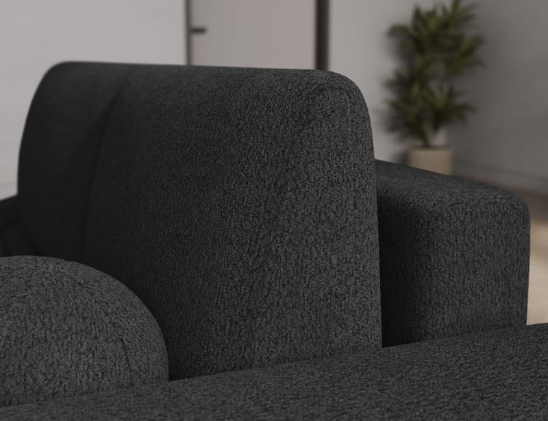 Vittario 3-personers Bubblig sovesofa med divan og opbevaring højre - Royal 05 - Møbler - Sofaer - Sovesofaer