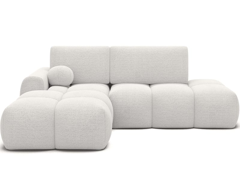 Vittario 3-personers boblende sovesofa med divan og opbevaring, venstre - Royal 01 - Møbler - Sofaer - Sovesofaer