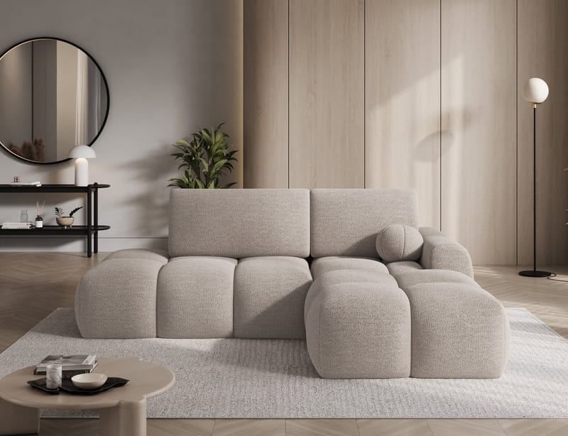 Vittario 3-personers Bubblig sovesofa med divan og opbevaring højre - Royal 18 - Møbler - Sofaer - Sovesofaer