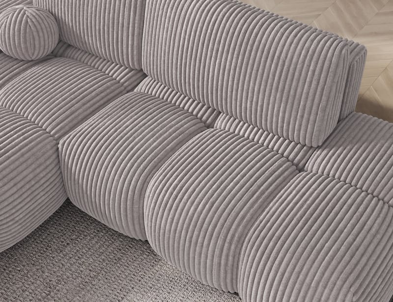 Vittario 3-personers boblende sovesofa med divan og opbevaring, venstre - Modullo 03 - Møbler - Sofaer - Sovesofaer