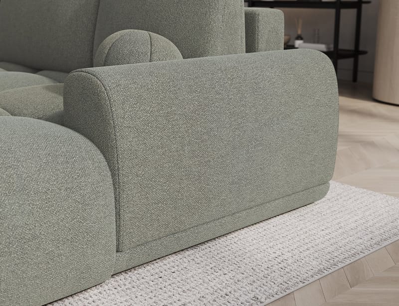 Vittario 3-personers Bubblig sovesofa med divan og opbevaring højre - Xillar 100 - Møbler - Sofaer - Sovesofaer