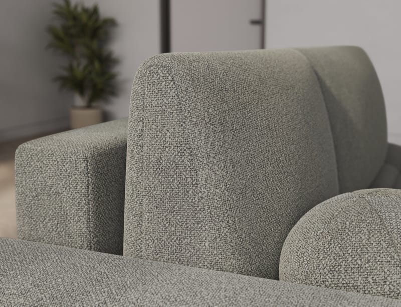 Vittario 3-personers boblende sovesofa med divan og opbevaring, venstre - Xillar 100 - Møbler - Sofaer - Sovesofaer