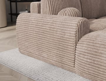 Vittario 3-personers boblende sovesofa med divan og opbevaring, venstre - Modullo 20 - Møbler - Sofaer - Sovesofaer
