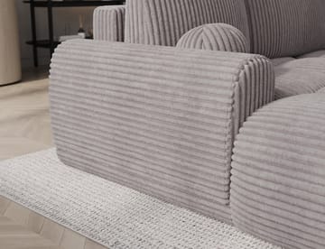 Vittario 3-personers boblende sovesofa med divan og opbevaring, venstre - Modullo 03 - Møbler - Sofaer - Sovesofaer