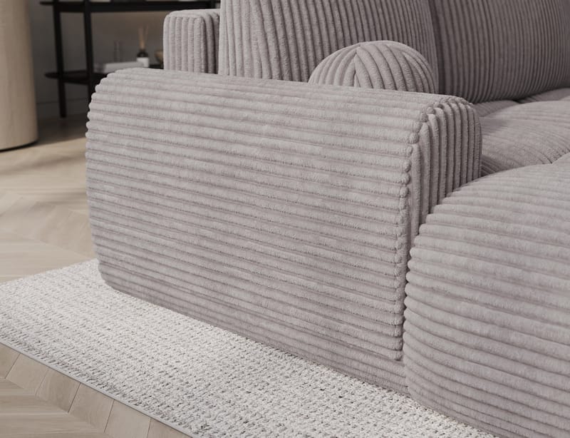 Vittario 3-personers boblende sovesofa med divan og opbevaring, venstre - Modullo 03 - Møbler - Sofaer - Sovesofaer