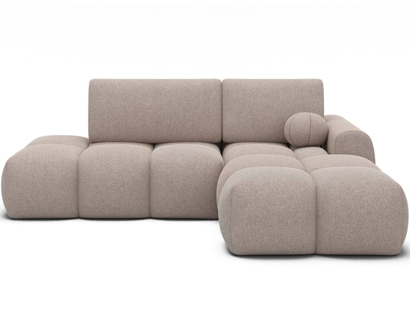Vittario 3-personers Bubblig sovesofa med divan og opbevaring højre - Xillar 20 - Møbler - Sofaer - Sovesofaer
