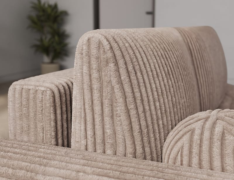 Vittario 3-personers boblende sovesofa med divan og opbevaring, venstre - Modullo 20 - Møbler - Sofaer - Sovesofaer