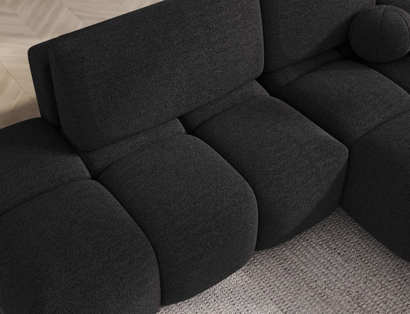 Vittario 3-personers Bubblig sovesofa med divan og opbevaring højre - Royal 05 - Møbler - Sofaer - Sovesofaer
