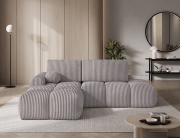 Vittario 3-personers boblende sovesofa med divan og opbevaring, venstre - Modullo 03 - Møbler - Sofaer - Sovesofaer