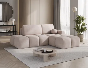 Vittario 3-personers Bubblig sovesofa med divan og opbevaring højre - Xillar 20 - Møbler - Sofaer - Sovesofaer