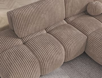 Vittario 3-personers Bubblig sovesofa med divan og opbevaring højre - Modullo 20 - Møbler - Sofaer - Sovesofaer