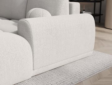 Vittario 3-personers Bubblig sovesofa med divan og opbevaring højre - Royal 01 - Møbler - Sofaer - Sovesofaer
