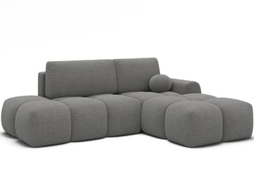 Vittario 3-personers Bubblig sovesofa med divan og opbevaring højre - Royal 04 - Møbler - Sofaer - Sovesofaer
