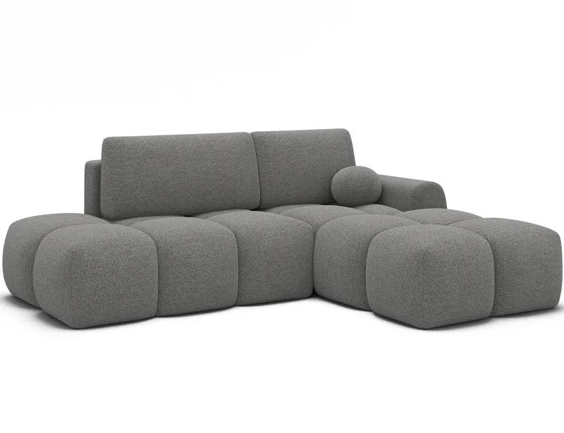 Vittario 3-personers Bubblig sovesofa med divan og opbevaring højre, Royal 04