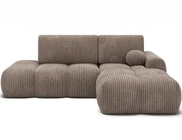 Vittario 3-personers Bubblig sovesofa med divan og opbevaring højre - Modullo 20 - Møbler - Sofaer - Sovesofaer