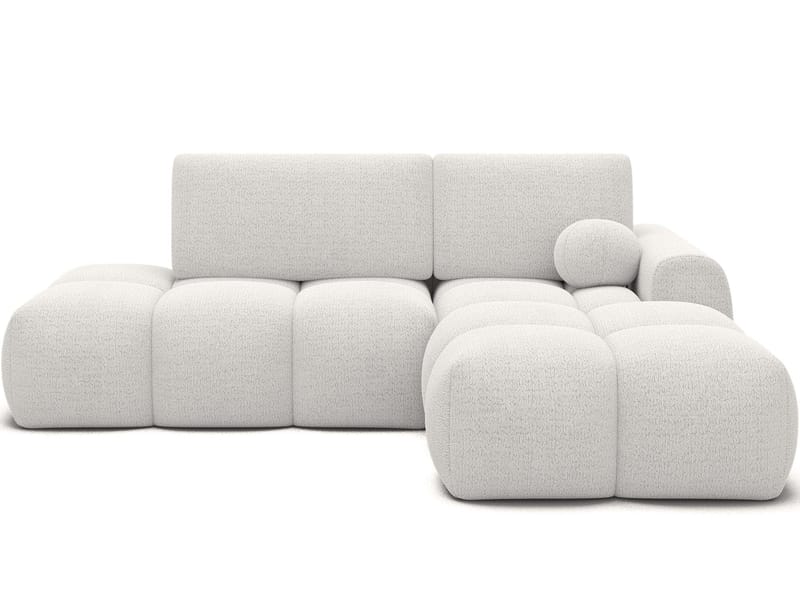Vittario 3-personers Bubblig sovesofa med divan og opbevaring højre - Royal 01 - Møbler - Sofaer - Sovesofaer