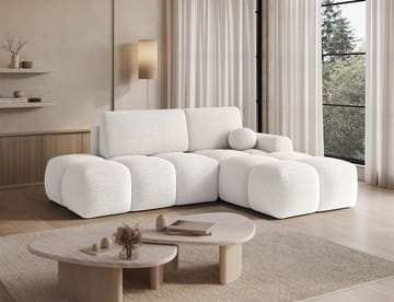 Vittario 3-personers Bubblig sovesofa med divan og opbevaring højre - Royal 01 - Møbler - Sofaer - Sovesofaer