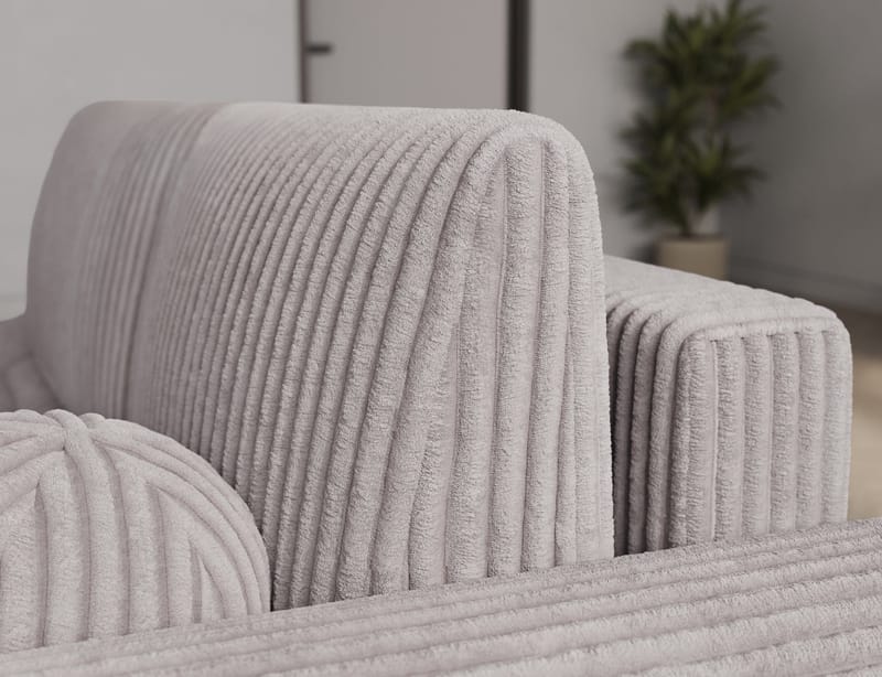 Vittario 3-personers Bubblig sovesofa med divan og opbevaring højre - Modullo 03 - Møbler - Sofaer - Sovesofaer