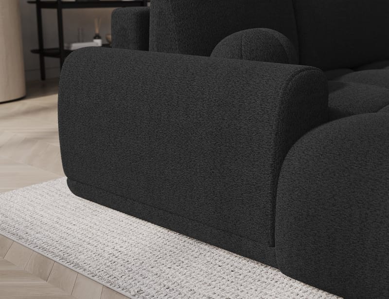 Vittario 3-personers boblende sovesofa med divan og opbevaring, venstre - Royal 05 - Møbler - Sofaer - Sovesofaer