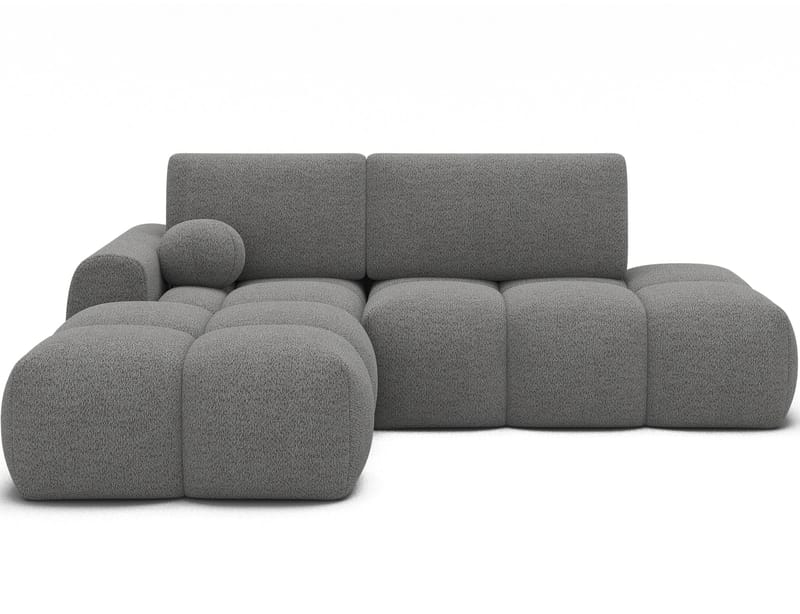 Vittario 3-personers boblende sovesofa med divan og opbevaring, venstre - Royal 04 - Møbler - Sofaer - Sovesofaer
