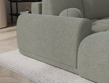Vittario 3-personers boblende sovesofa med divan og opbevaring, venstre - Xillar 100 - Møbler - Sofaer - Sovesofaer