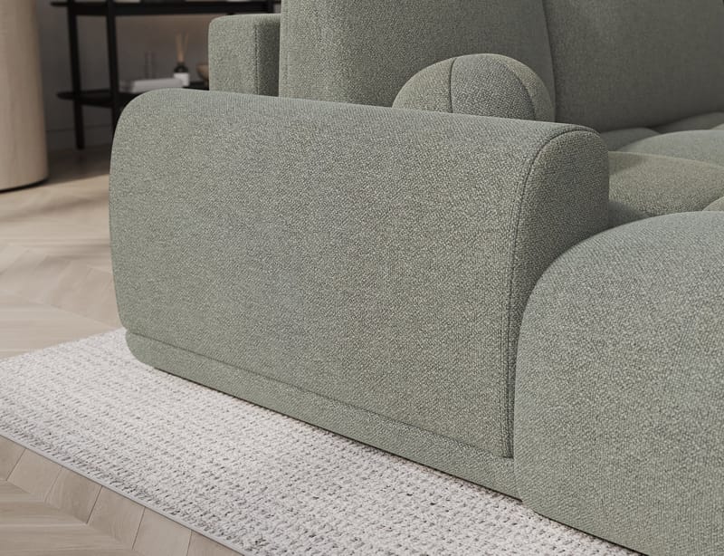 Vittario 3-personers boblende sovesofa med divan og opbevaring, venstre - Xillar 100 - Møbler - Sofaer - Sovesofaer