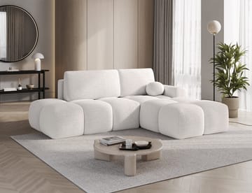 Vittario 3-personers Bubblig sovesofa med divan og opbevaring højre - Royal 01 - Møbler - Sofaer - Sovesofaer